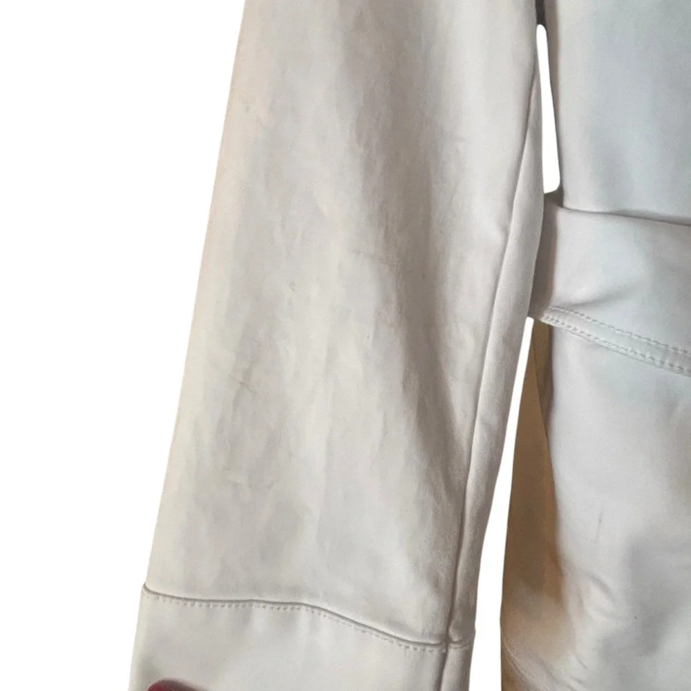 Magaschoni Collection Women’s White Jacket Size 12 Designer Business Spring - Picture 4 of 9